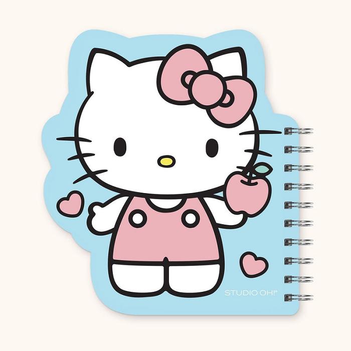 Hello Kitty Hello Kitty x Studio Oh! Classic Blue Die-Cut Notebook Blankyt | CZ_HK81473