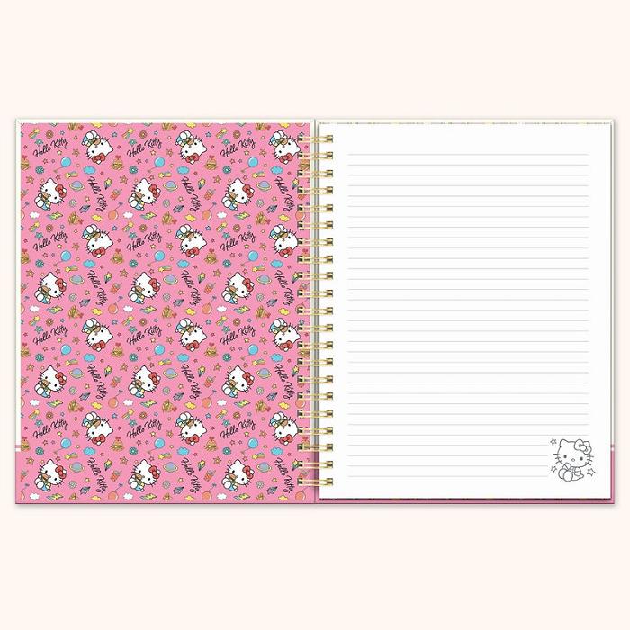 Hello Kitty Hello Kitty x Studio Oh! College Letters Extra-Large Spiral Notebook Růžové | CZ_HK47275