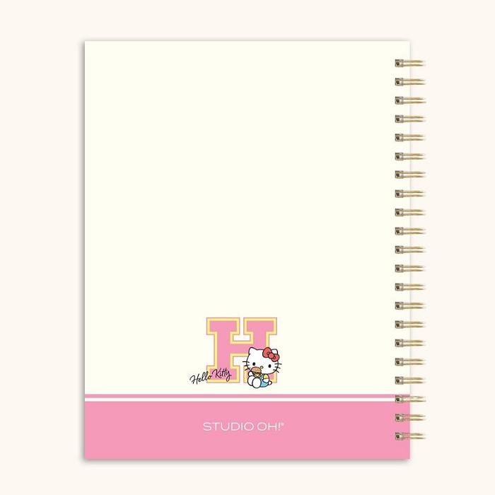 Hello Kitty Hello Kitty x Studio Oh! College Letters Extra-Large Spiral Notebook Růžové | CZ_HK47275