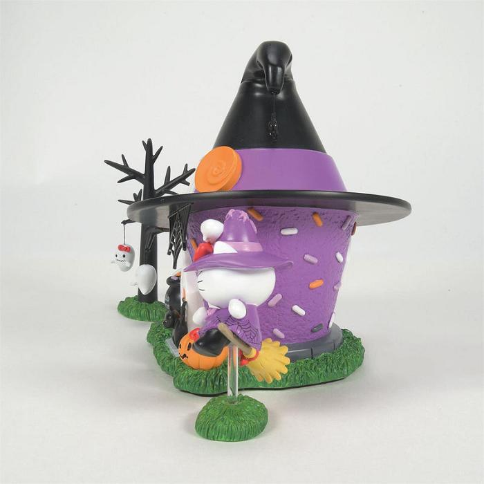 Hello Kitty Hello Kitty's Halloween Witch Tower Figurine Set Fialové | CZ_HK86582