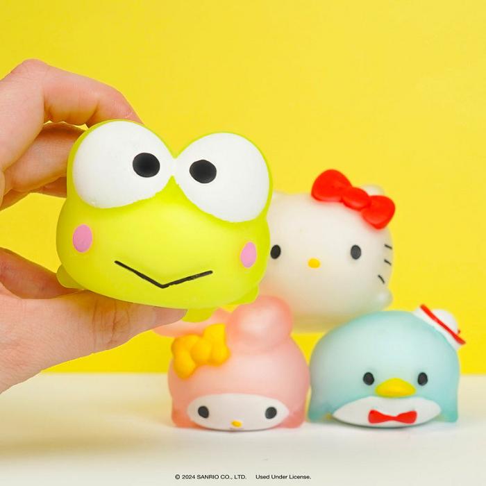 Hello Kitty Keroppi Mochi SquiSHU (Series 2) Žluté | CZ_HK20615