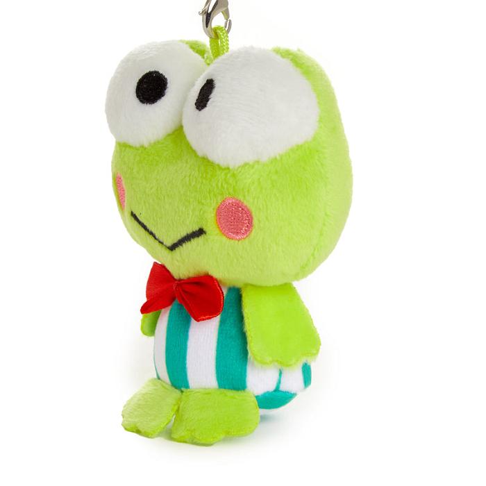 Hello Kitty Keroppi Plush Mascot Carabiner Zelene | CZ_HK75312