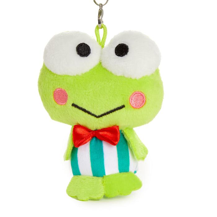 Hello Kitty Keroppi Plush Mascot Carabiner Zelene | CZ_HK75312