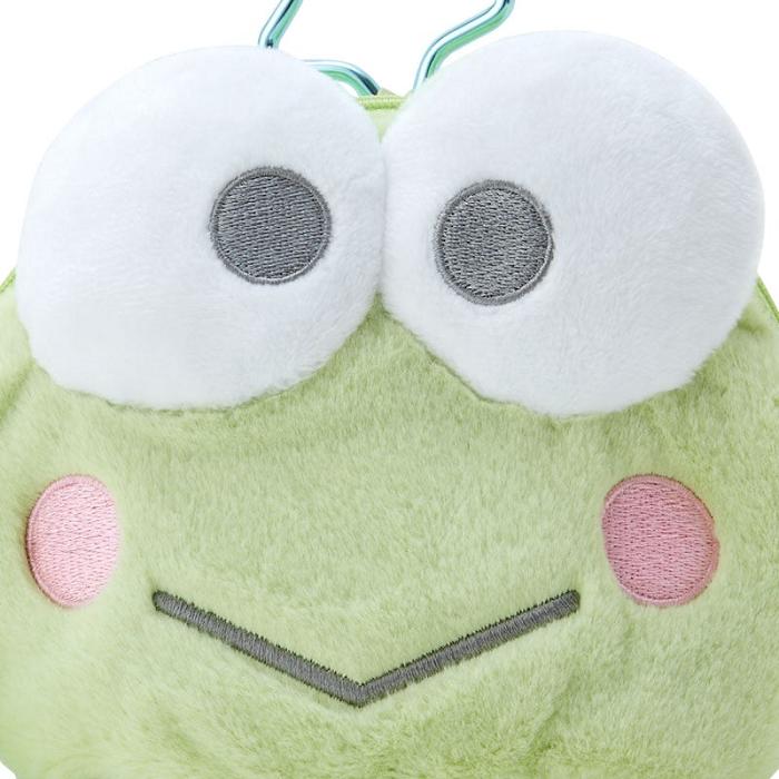 Hello Kitty Keroppi Plush Mini Face Zelene | CZ_HK98866