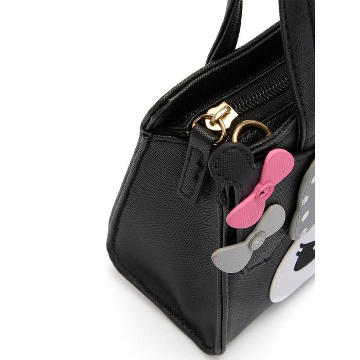 Hello Kitty Kuromi 2-Way Mini Black Handbag (Dainty Doll Series) Černé | CZ_HK61030