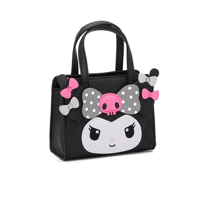 Hello Kitty Kuromi 2-Way Mini Black Handbag (Dainty Doll Series) Černé | CZ_HK61030