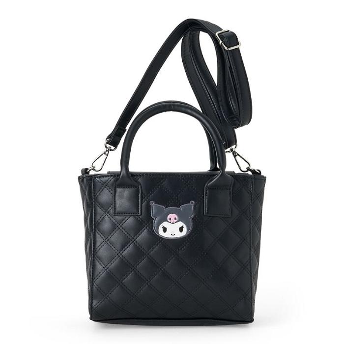 Hello Kitty Kuromi 2-Way Mini Quilted Černé | CZ_HK12113