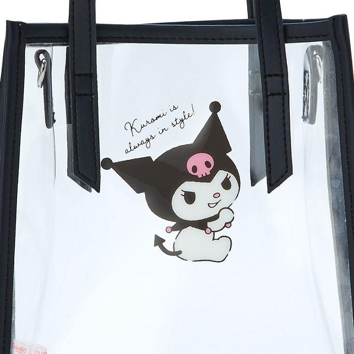 Hello Kitty Kuromi Clear Convertible Mini Bílé Černé | CZ_HK72223