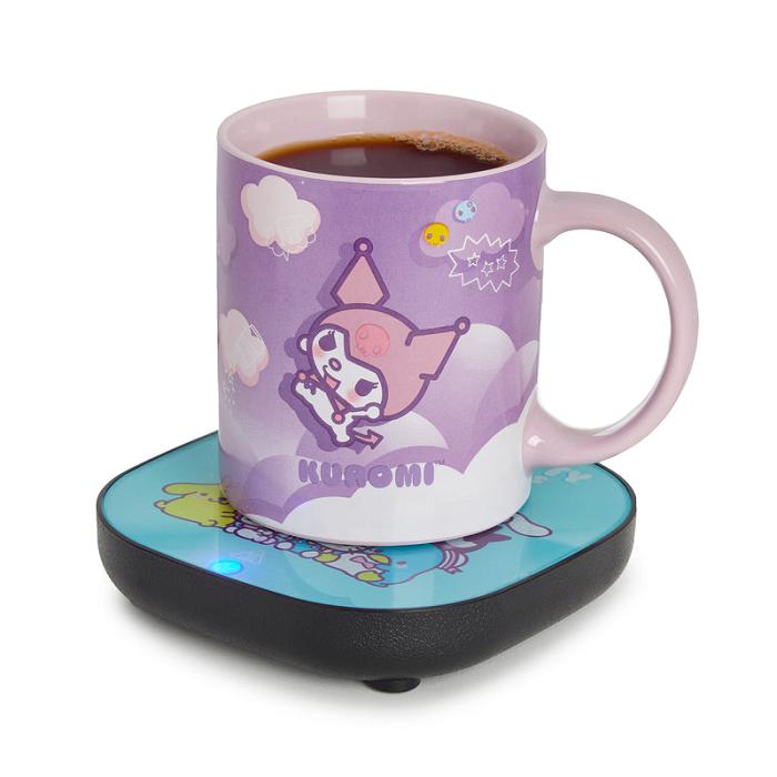 Hello Kitty Kuromi Coffee Mug Warmer Set Fialové | CZ_HK33695