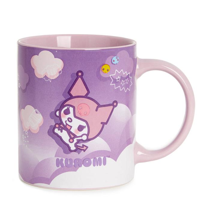 Hello Kitty Kuromi Coffee Mug Warmer Set Fialové | CZ_HK33695