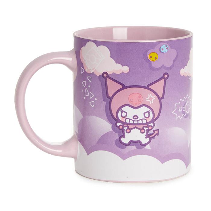 Hello Kitty Kuromi Coffee Mug Warmer Set Fialové | CZ_HK33695