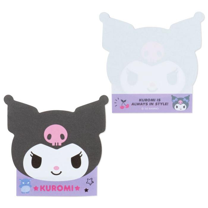 Hello Kitty Kuromi Die-cut Memo Pad Černé Růžové | CZ_HK43025