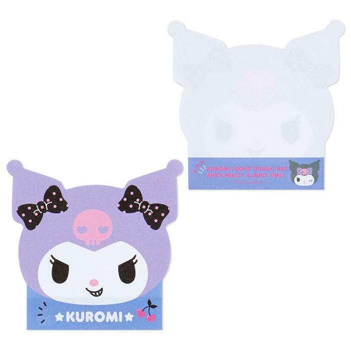 Hello Kitty Kuromi Die-cut Memo Pad Černé Růžové | CZ_HK43025