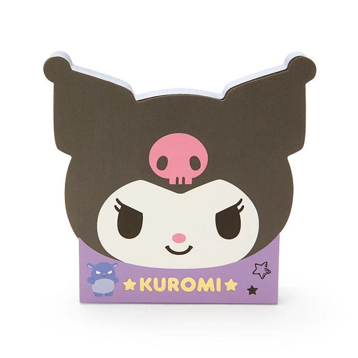 Hello Kitty Kuromi Die-cut Memo Pad Černé Růžové | CZ_HK43025