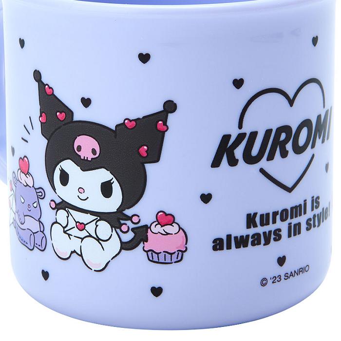 Hello Kitty Kuromi Everyday Plastic Mug Fialové | CZ_HK37775