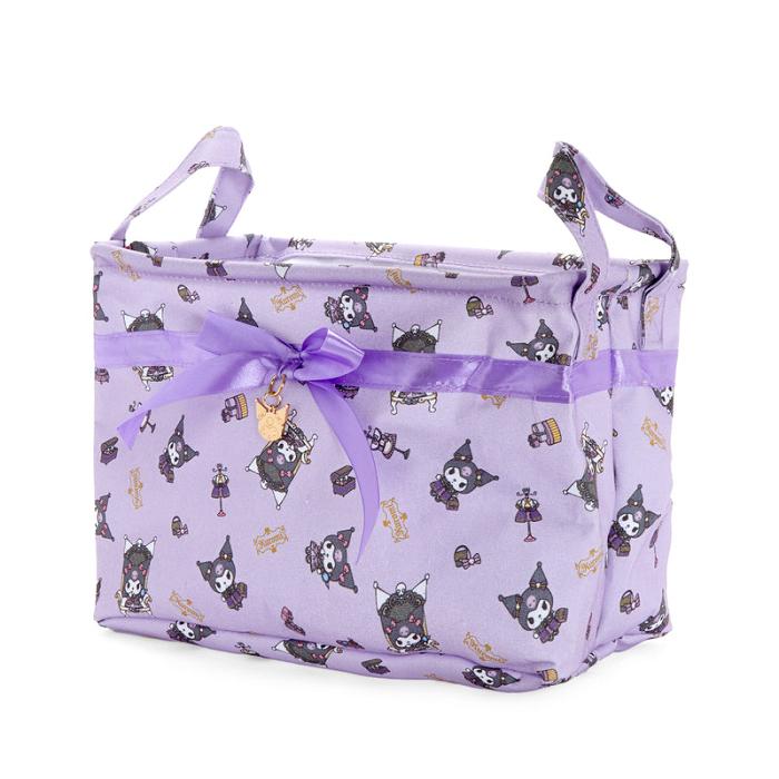 Hello Kitty Kuromi Fabric Storage Bin (Royal Princess Series) Fialové | CZ_HK87629