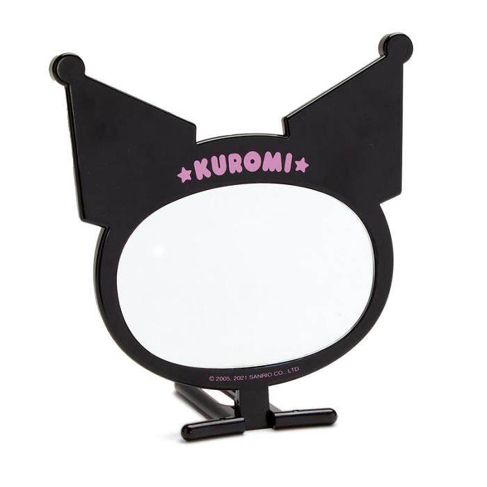 Hello Kitty Kuromi Folding Hand Mirror Černé | CZ_HK57022