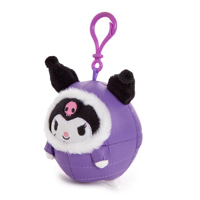 Hello Kitty Kuromi Mascot Clip (Winter Puffer Series) Fialové | CZ_HK11457