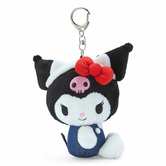 Hello Kitty Kuromi Mascot Keychain Plush (Hello, Everyone! Series) Blankyt Černé | CZ_HK96813