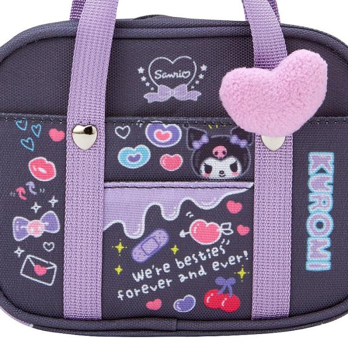 Hello Kitty Kuromi Mini Handbag (Sanrio Academy Series) Černé | CZ_HK66385