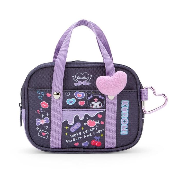 Hello Kitty Kuromi Mini Handbag (Sanrio Academy Series) Černé | CZ_HK66385