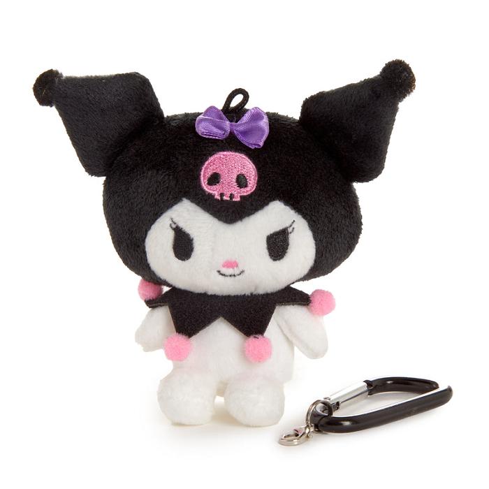 Hello Kitty Kuromi Plush Mascot Carabiner Černé | CZ_HK62825