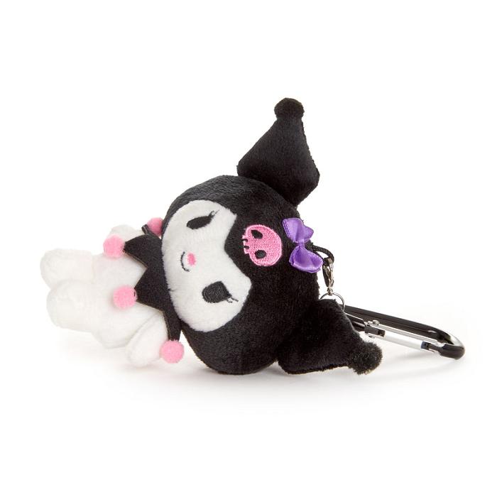 Hello Kitty Kuromi Plush Mascot Carabiner Černé | CZ_HK62825