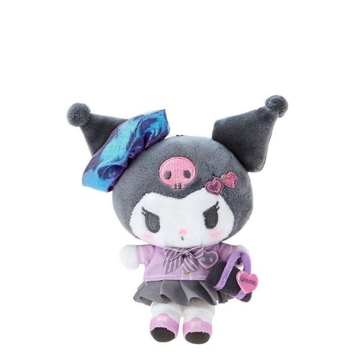 Hello Kitty Kuromi Plush Mascot Keychain (Sanrio Academy Series) Růžové Šedé | CZ_HK61923