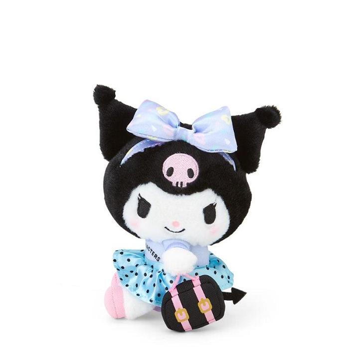 Hello Kitty Kuromi Plush Mascot Keychain (Day at the Funfair Series) Blankyt Černé | CZ_HK40197