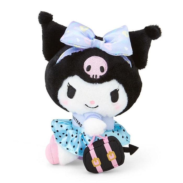 Hello Kitty Kuromi Plush Mascot Keychain (Day at the Funfair Series) Blankyt Černé | CZ_HK40197