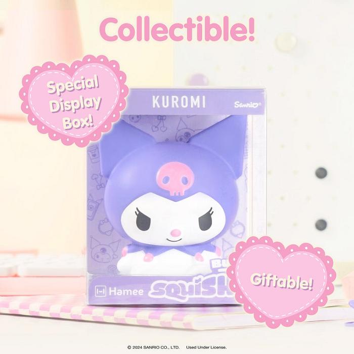 Hello Kitty Kuromi SquiSHU (Series Buddy 001) Fialové | CZ_HK39279