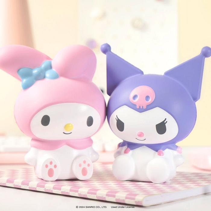 Hello Kitty Kuromi SquiSHU (Series Buddy 001) Fialové | CZ_HK39279