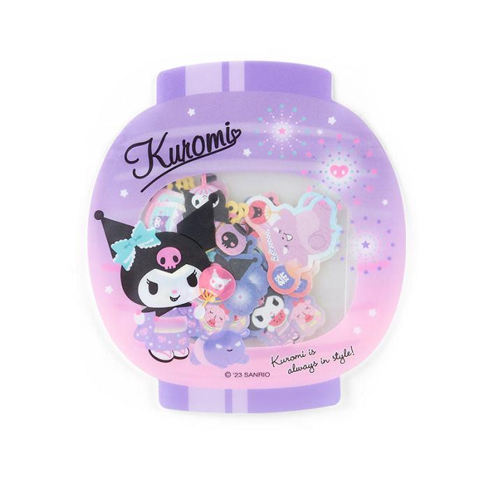 Hello Kitty Kuromi Summer 30-Piece Lantern Mini Sticker Pack Fialové | CZ_HK13278