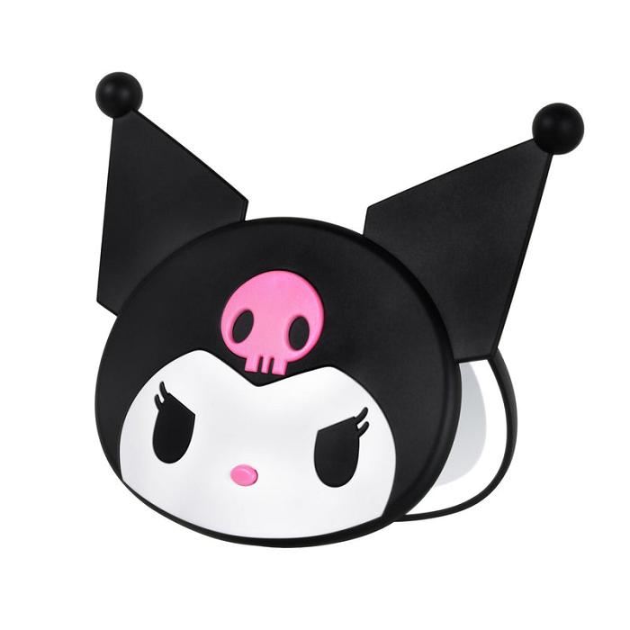 Hello Kitty Kuromi x Impressions Vanity LED Compact Mirror Černé | CZ_HK89584