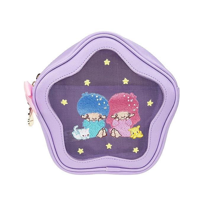 Hello Kitty LittleTwinStars Mesh Zipper (Furry Friends Series) Fialové | CZ_HK93300