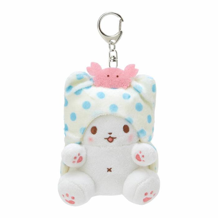 Hello Kitty Marumofubiyori Plush Mascot Keychain Bílé Blankyt | CZ_HK60707