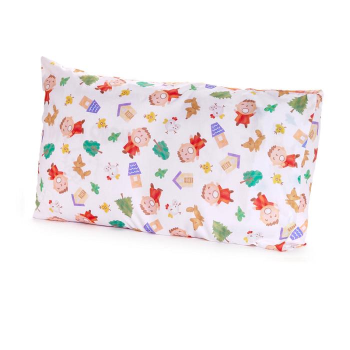 Hello Kitty Minna No Tabo Pillowcase (Orange Plaid Series) Viacfarebný | CZ_HK34413