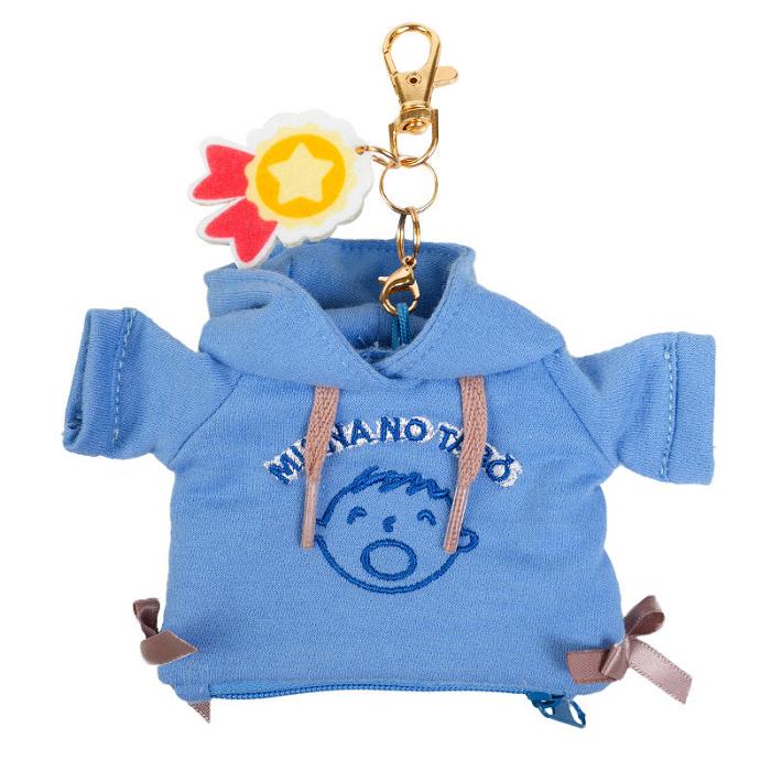 Hello Kitty Minna No Tabo Plush Mini Zipper (Cozy Hoodie Series) Blankyt | CZ_HK45801