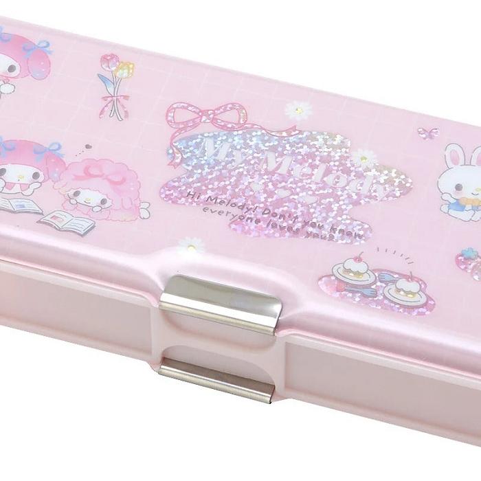 Hello Kitty My Melody 2-Way Pencil Case Růžové | CZ_HK84535