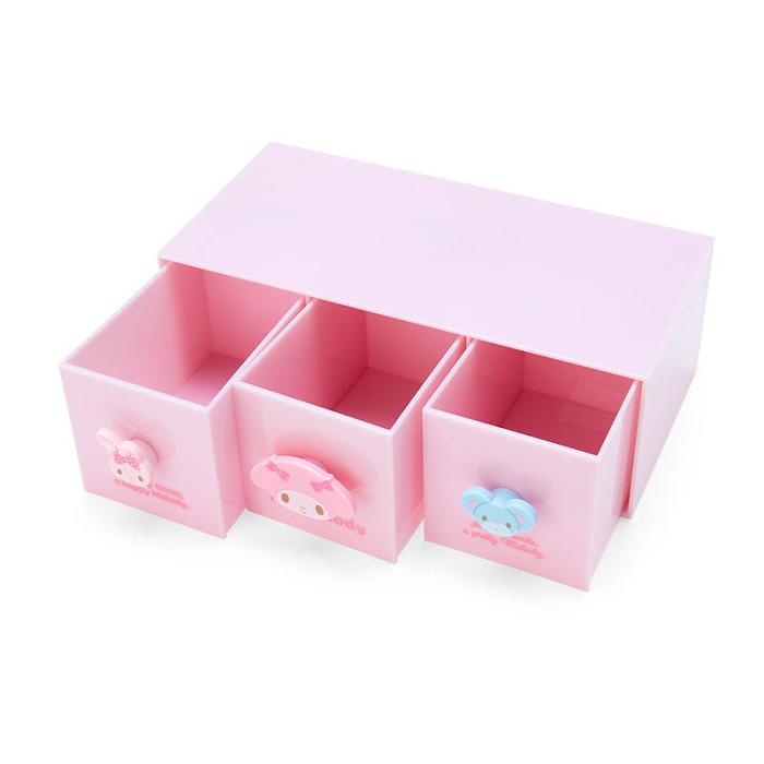 Hello Kitty My Melody 3-Tier Besties Stacking Container Růžové | CZ_HK17602