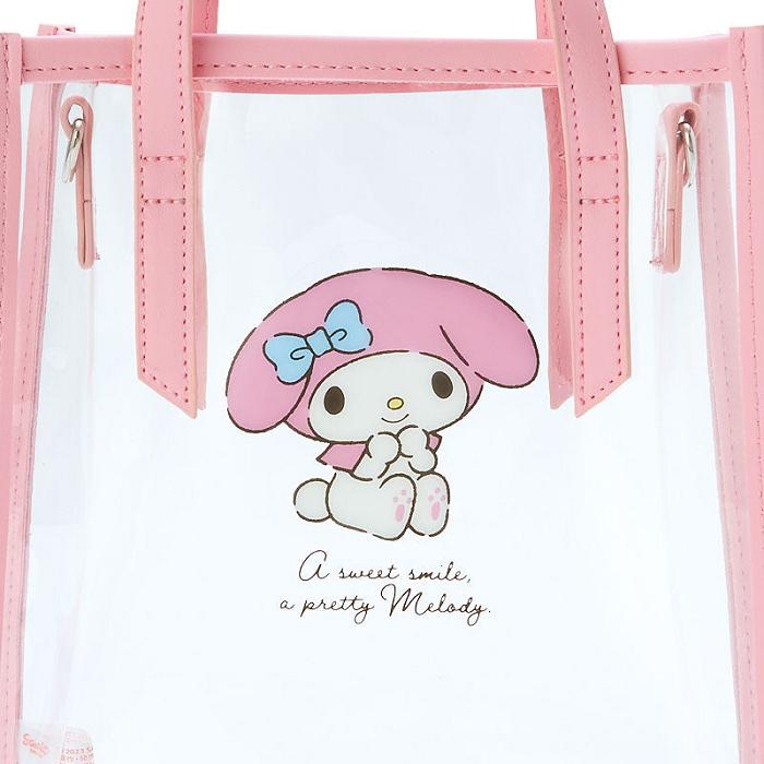 Hello Kitty My Melody Clear Convertible Mini Růžové | CZ_HK41165