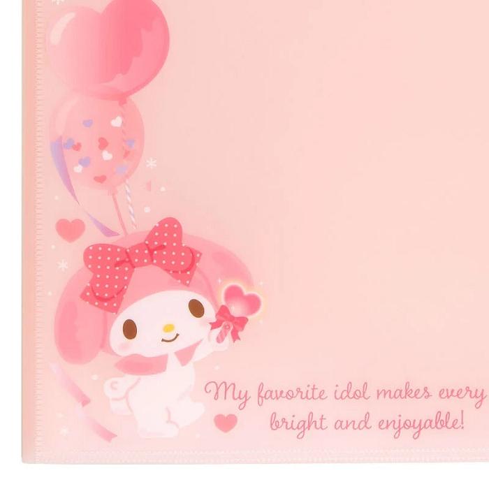 Hello Kitty My Melody File Folder Collect Book Růžové | CZ_HK29616