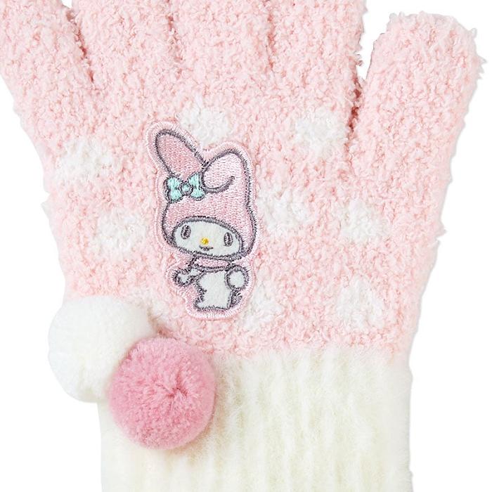 Hello Kitty My Melody Kids Cozy Gloves Růžové Bílé | CZ_HK91960