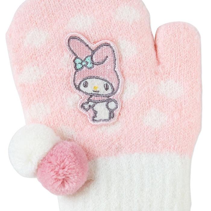 Hello Kitty My Melody Kids Cozy Mittens Růžové Bílé | CZ_HK65405