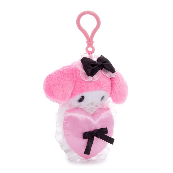 Hello Kitty My Melody Lovely Ribbons Mascot Clip Růžové | CZ_HK65763