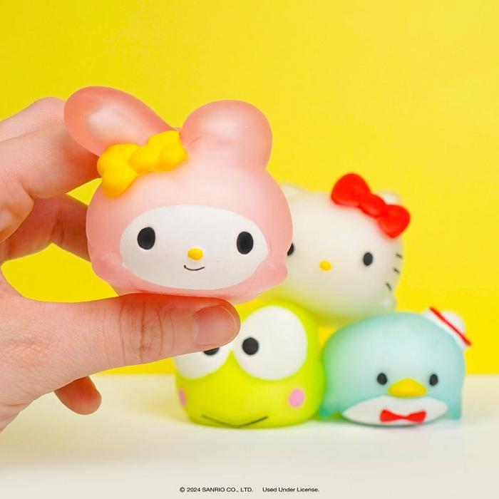 Hello Kitty My Melody Mochi SquiSHU (Series 2) Růžové | CZ_HK40046