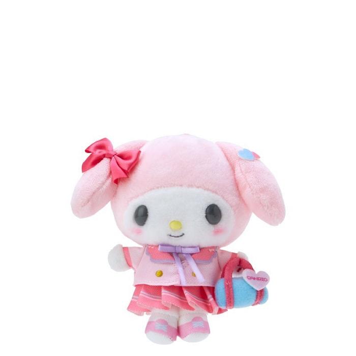 Hello Kitty My Melody Plush Mascot Keychain (Sanrio Academy Series) Růžové | CZ_HK57757