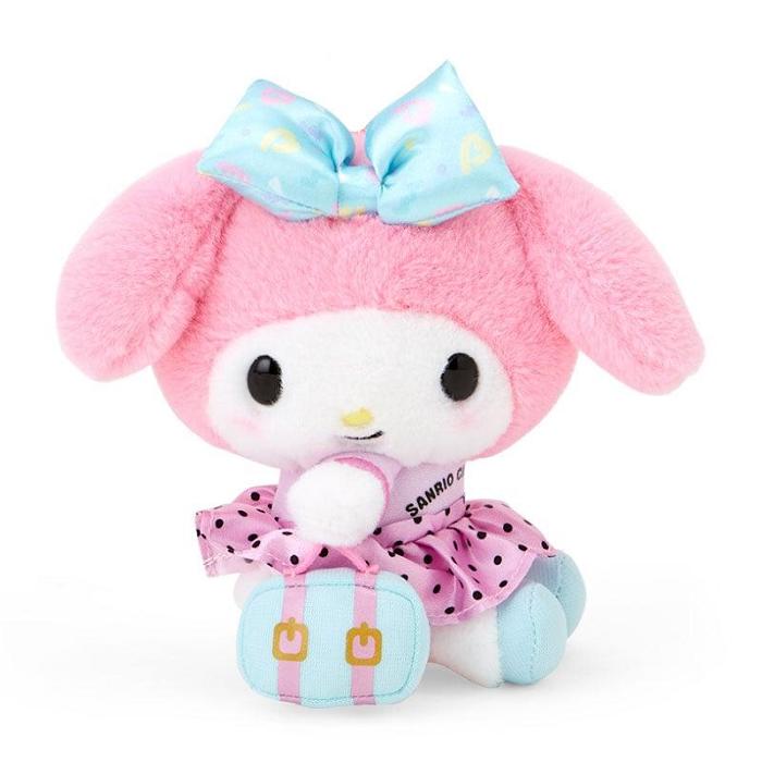 Hello Kitty My Melody Plush Mascot Keychain (Day at the Funfair Series) Růžové | CZ_HK20190