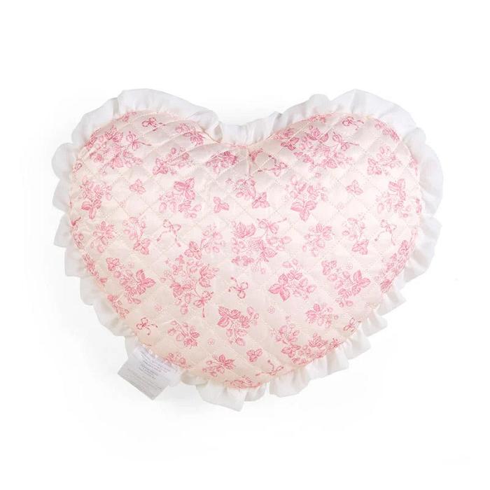 Hello Kitty My Melody Quilted Throw Pillow (White Strawberry Series) Růžové | CZ_HK12841