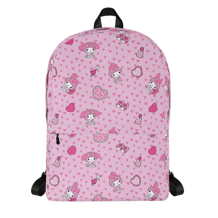 Hello Kitty My Melody Sleepover All-over Print Růžové | CZ_HK96345